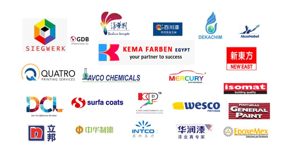 POLYC customers including Siegwerk, AkzoNobel, Bauhinia and INTCO