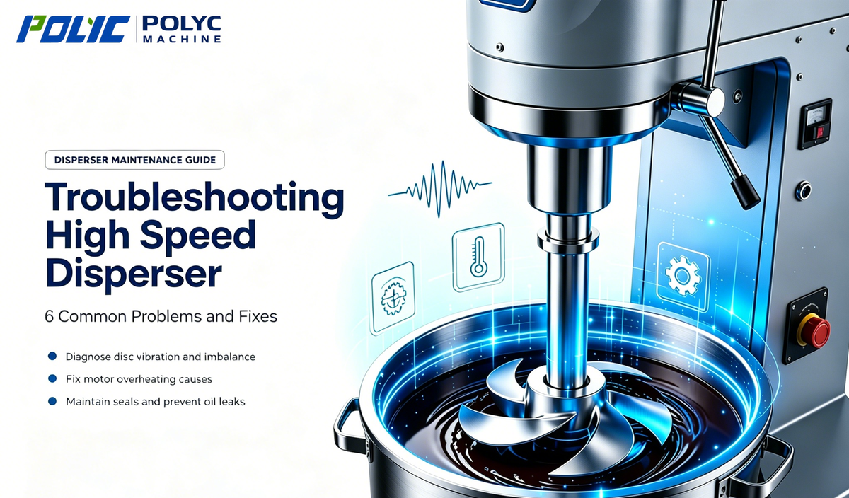 High speed disperser troubleshooting guide