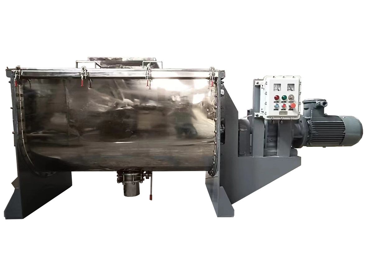 Shipment of ribbon mixer from POLYC MACHINE production line