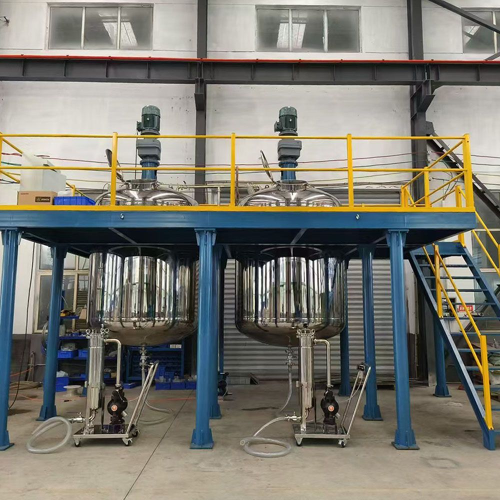 Mixing kettle for fertilizer successfully sent to Saudi Arabia by POLYC MACHINE