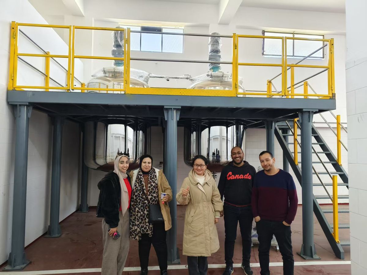 Egypt customers on-site after-sales service by POLYC MACHINE engineers