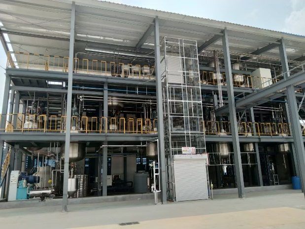 Large-scale customer production equipment installation