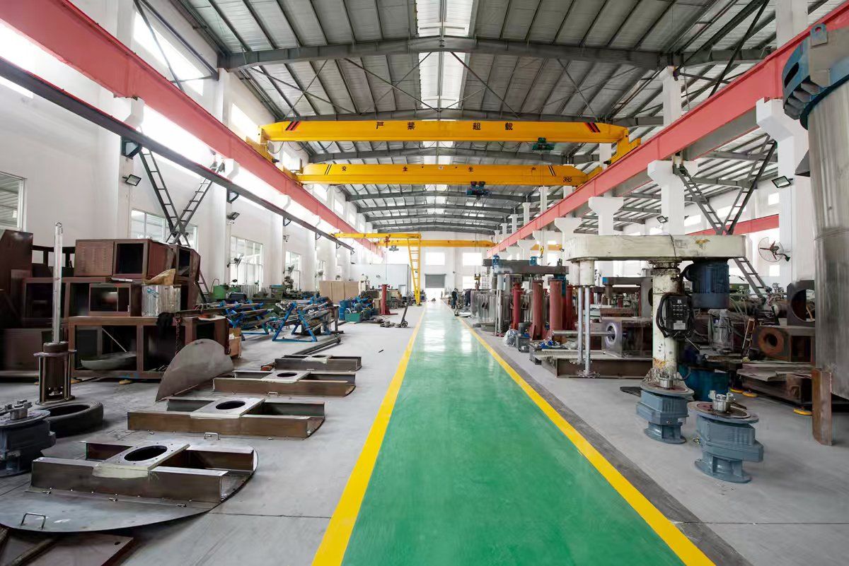 POLYC dispersion equipment operating at a customer manufacturing site