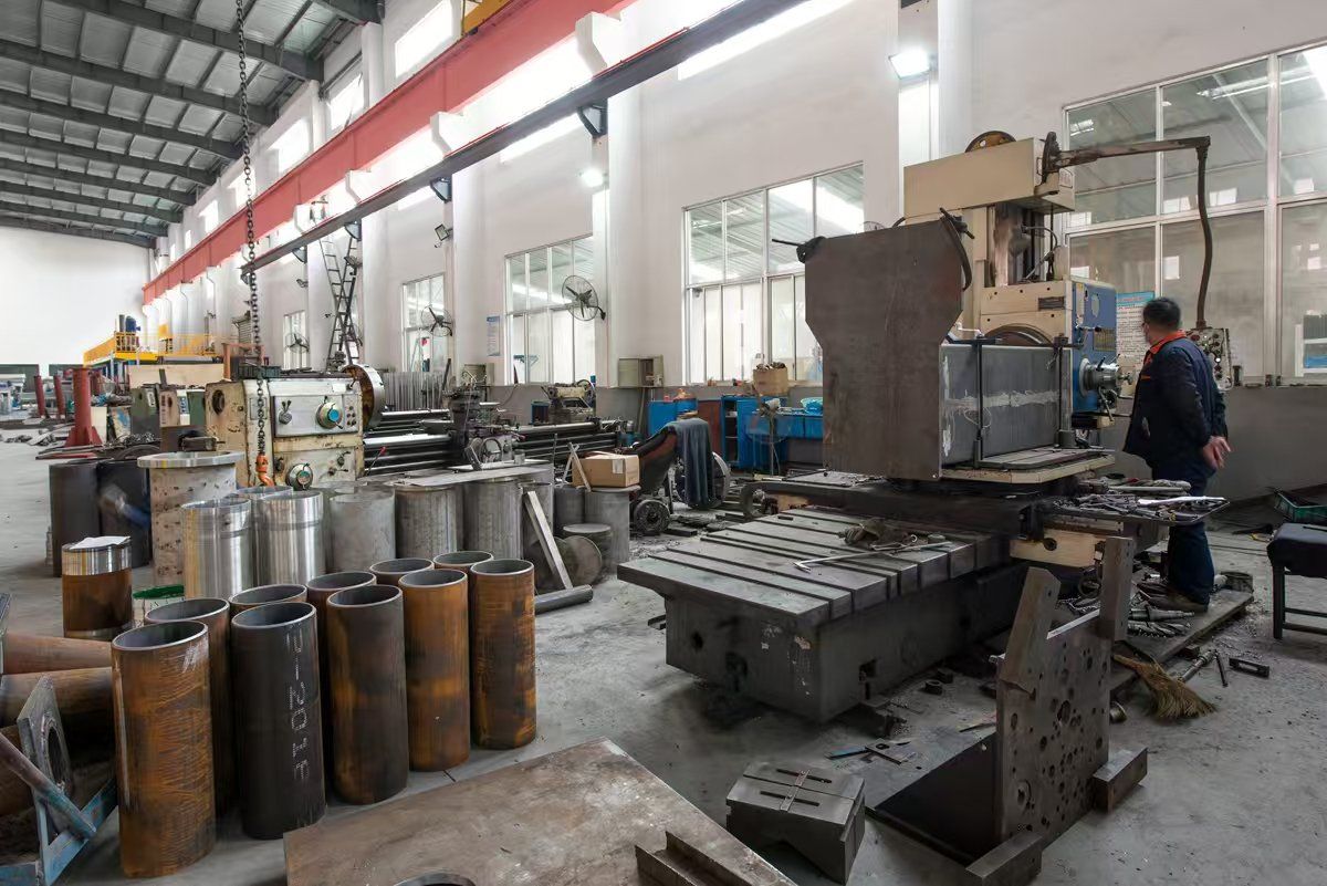 POLYC milling and mixing machinery installed in a customer facility