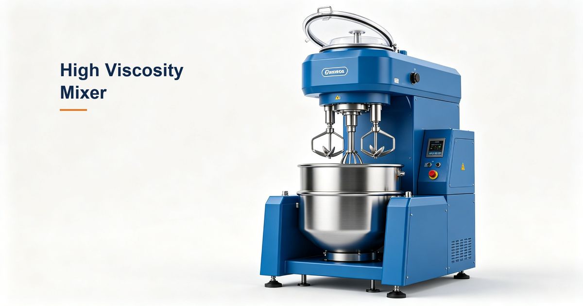 High Viscosity Mixer Selection Guide Slurries Liquids - POLYC MACHINE