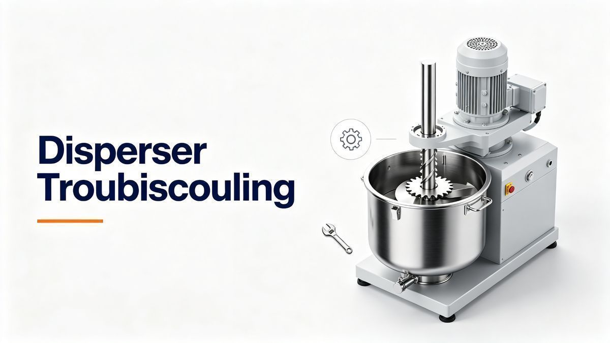 Troubleshooting High Speed Disperser: 6 Common Problems and Fixes