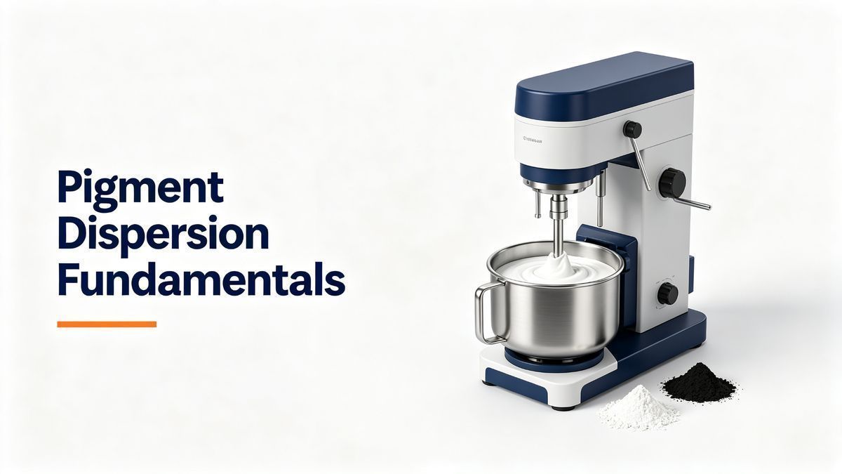 High speed disperser specifications and selection guide: vessel capacity, motor power, disc diameter, tip speed and vacuum capability for coatings and inks