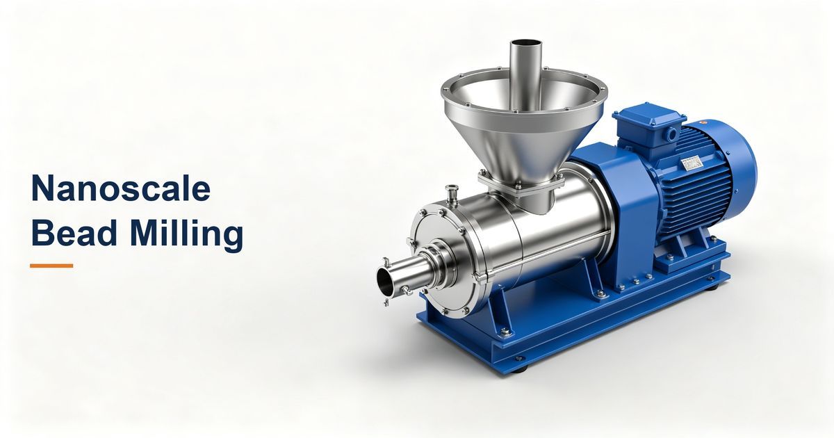 Nanoscale Bead Milling Challenges Equipment Selection - POLYC MACHINE