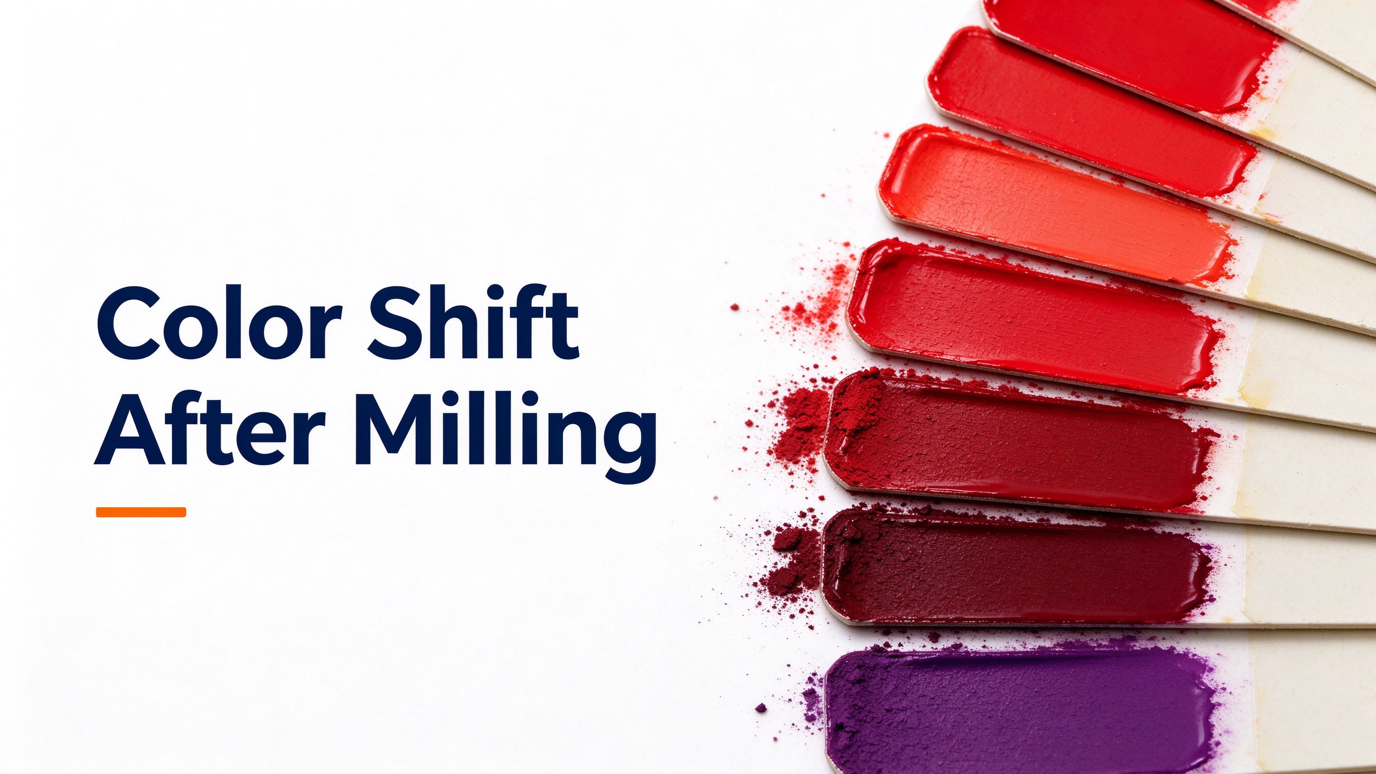 Color Shift After Milling: Causes and Control