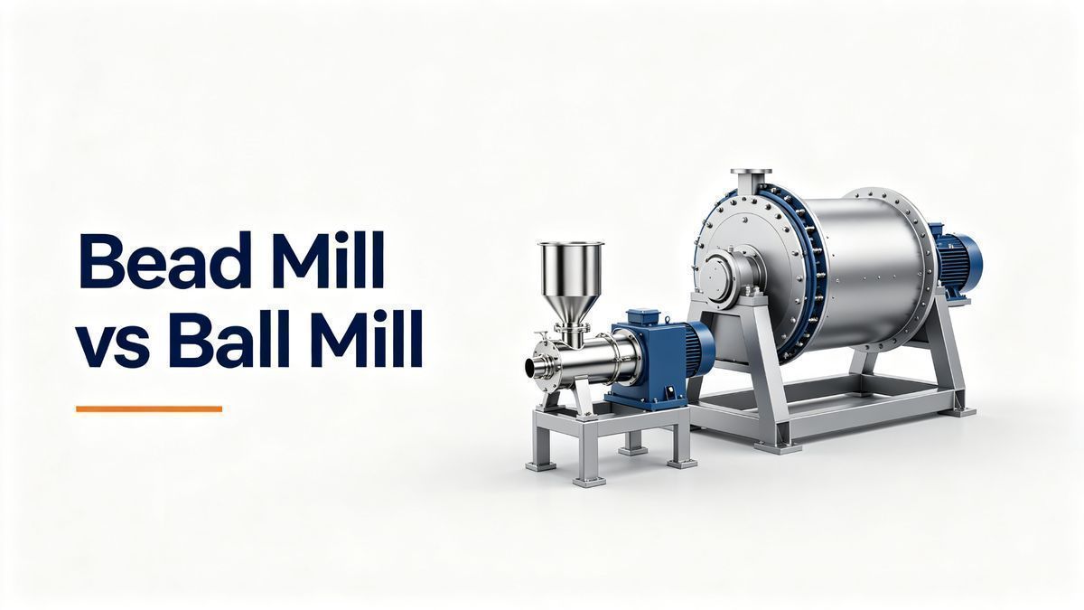 Bead Mill vs Ball Mill: Which Is Right for Your Process?