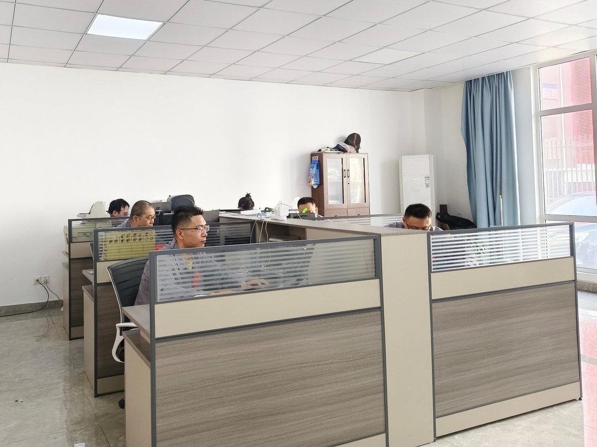 POLYC MACHINE R&D and engineering office with design workstations