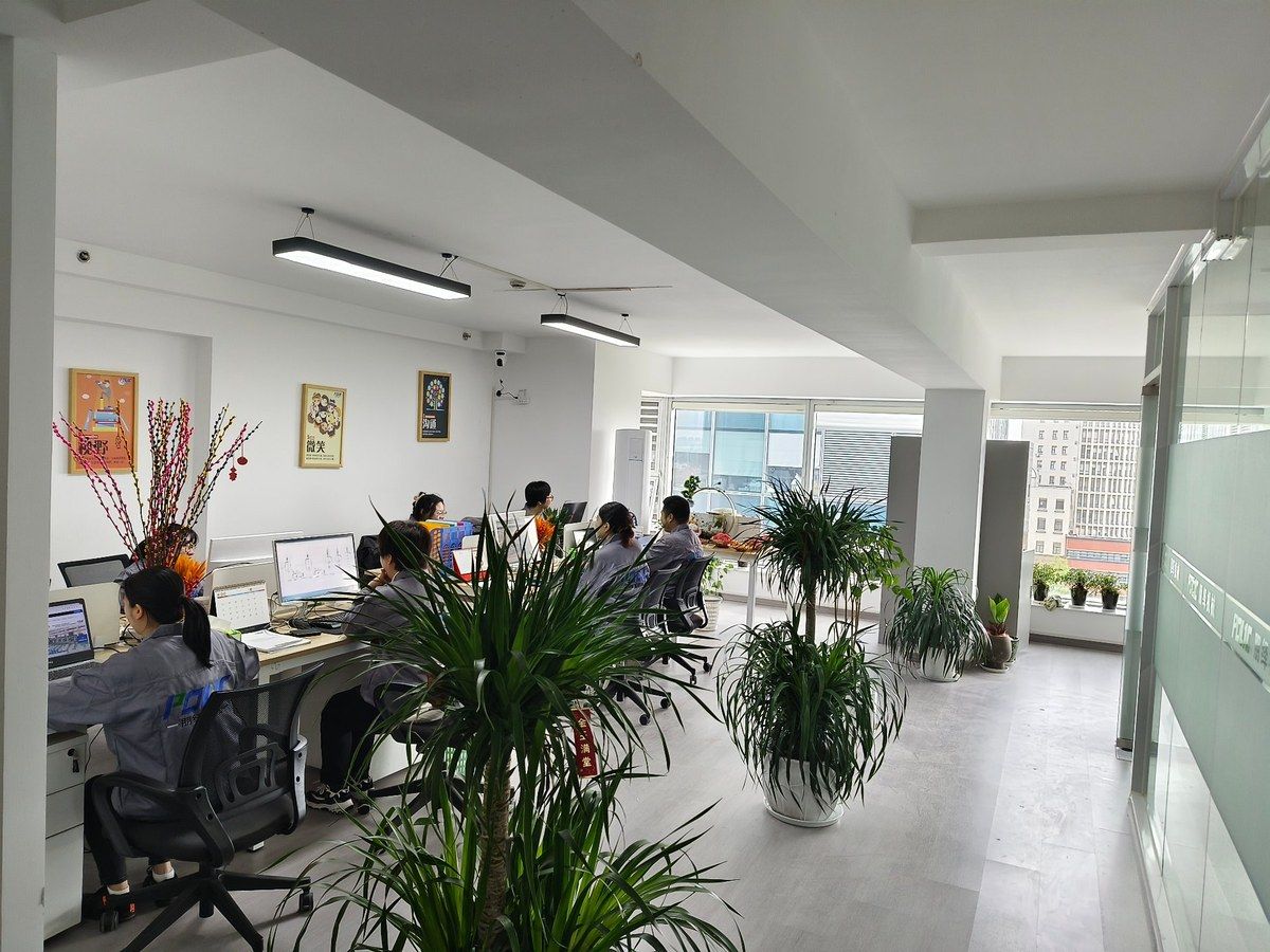 POLYC MACHINE Shanghai office workspace