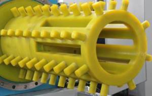 High efficiency static disc horizontal bead mill for nano grinding applications - side view
