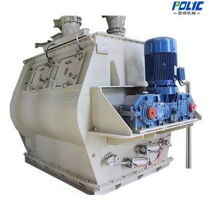 Horizontal Non-Gravity Mixer for dry mortar and powder blending