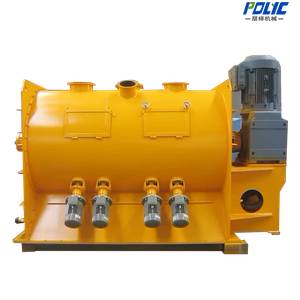 Horizontal Plough Shear Mixer for intensive powder and particle blending - related industrial equipment