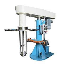Hydraulic lifting shearing emulsifier for inline homogenization and emulsification - dimension drawing