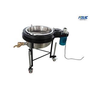 Vibration screen for particle classification and filtration in powder processing
